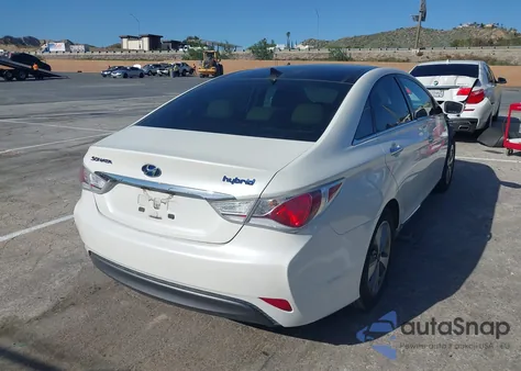 2012 Hyundai Sonata Hybrid из США, поврежденный, VIN KMHEC4A47CA054900